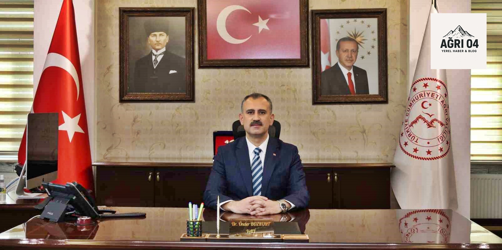 Ağrı Valisi Önder Bozkurt Görevine Başladı: “Gönüllere Girmeye Geldik”