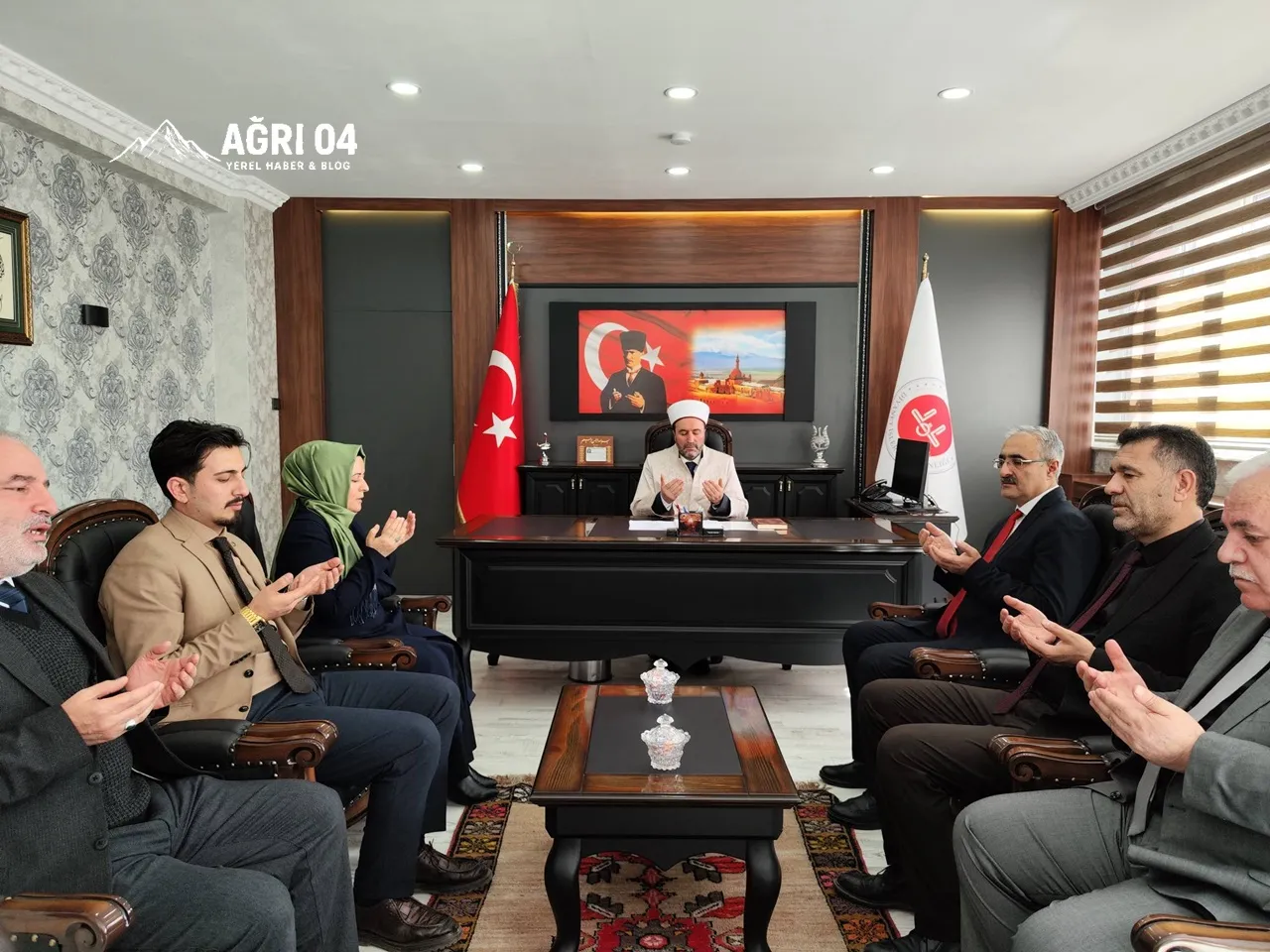 Ağrı’da Manevi Nöbet Değişimi: Dr. İhsan İlhan Göreve Başladı!
