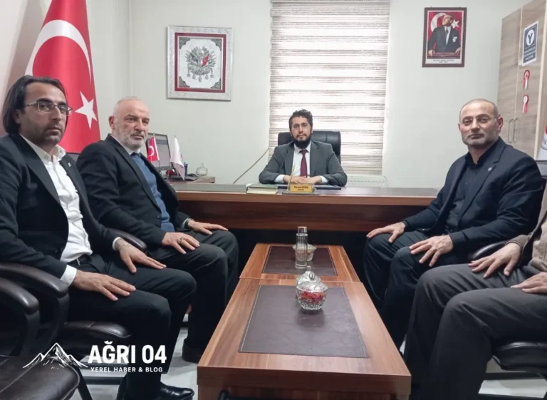 Diyanet-Sen Ağrı Şubesinden Müftü Uyan’a Anlamlı Ziyaret