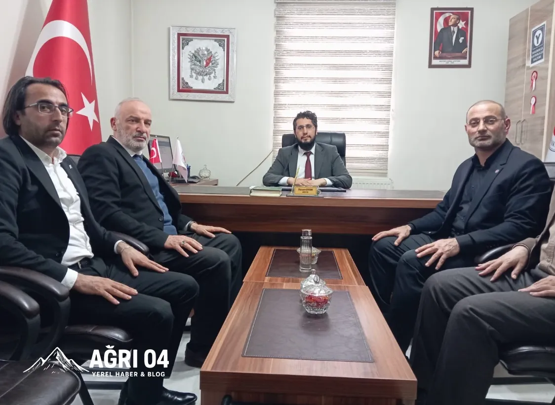 Diyanet-Sen Ağrı Şubesinden Müftü Uyan’a Anlamlı Ziyaret