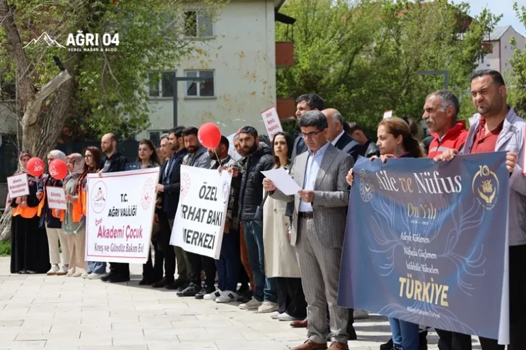 Ağrı’da “Ailemiz Geleceğimiz” Korteji: Sevgi Yürüyüşü