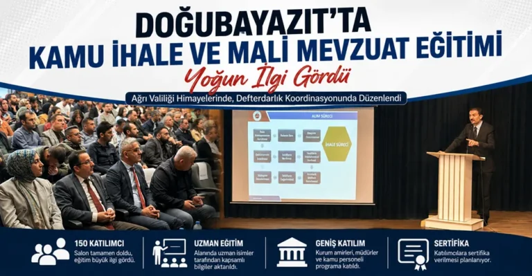 Doğubayazıt’ta Eğitim Seferberliği: Mevzuat Salonlara Sığmadı!