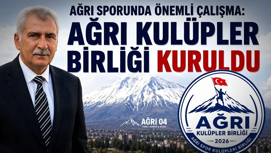 Ağrı Sporunda Tarihi Adım: Ağrı Kulüpler Birliği Kuruldu