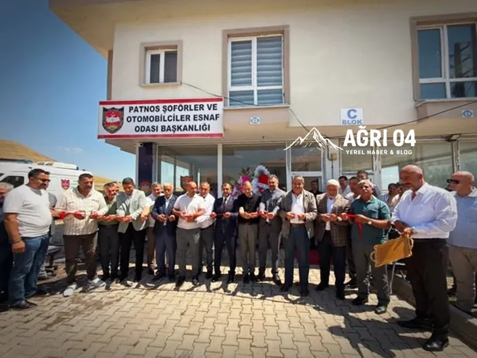 Patnos’ta Esnafa Büyük Müjde: Yeni Hizmet Binası Açıldı!