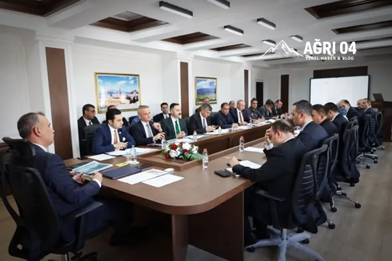 Ağrı’da Dev Zirve: Kentin Geleceği İçin Kararlar Alındı