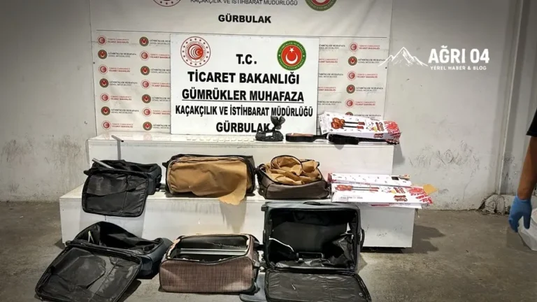Gürbulak’ta Zehir Operasyonu: Oyuncak Gitardan Çıktı!