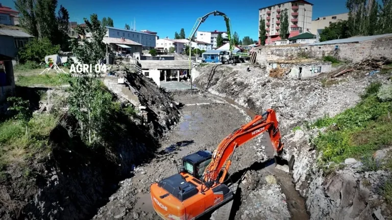 Ağrı’da Taşkınlara Kalkan: DSİ’den Ağrı’ya Dev Altyapı Hamlesi