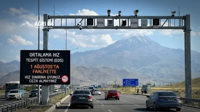 Ağrı’da Hız Yapan Yandı! EDS 1 Ağustos’ta Devrede