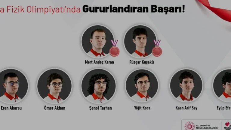 Asya Fizik Olimpiyatı’nda Türkiye’ye 8 Ödül Gururu