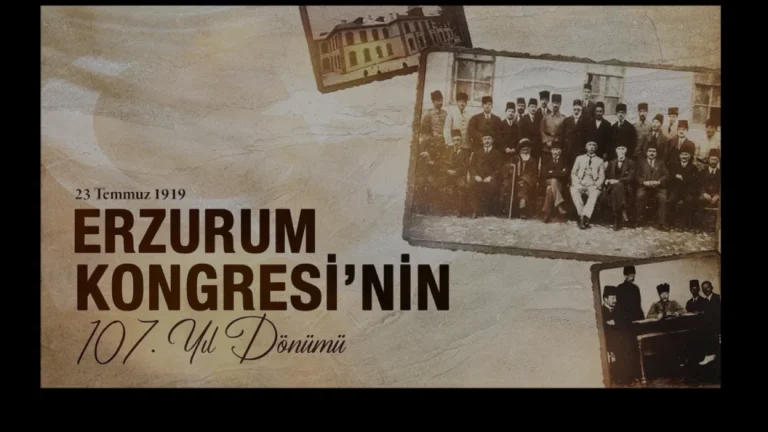 Burhanettin Duran Erzurum Kongresinin 107 yıl dönümünü kutladı