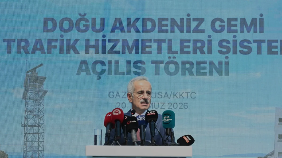 Doğu Akdeniz Gemi Trafik Hizmetleri Sistemi Devreye Alındı