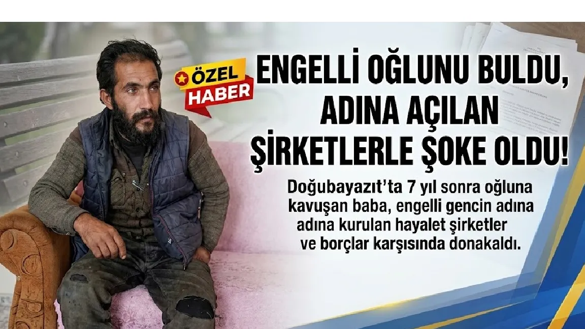 Parkta bulduğu engelli oğlunun adında şirketler çıktı!