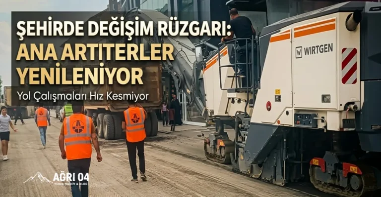 Ağrı’da Dev Ulaşım Hamlesi: Kağızman Caddesi Yenileniyor!