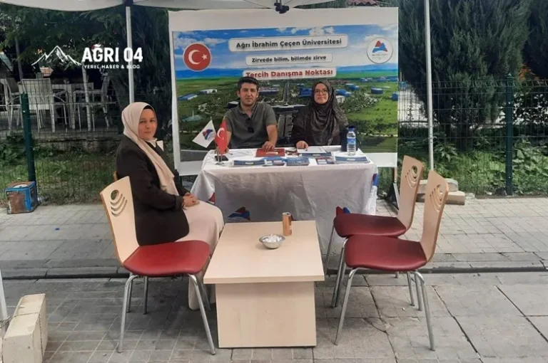 Müftü Yardımcısı Ötken’den AİÇÜ Tercih Standına Ziyaret