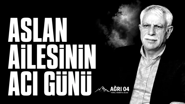 Ağrı’da Aslan Ailesinin Acı Günü: İsminaz Aslan Vefat Etti