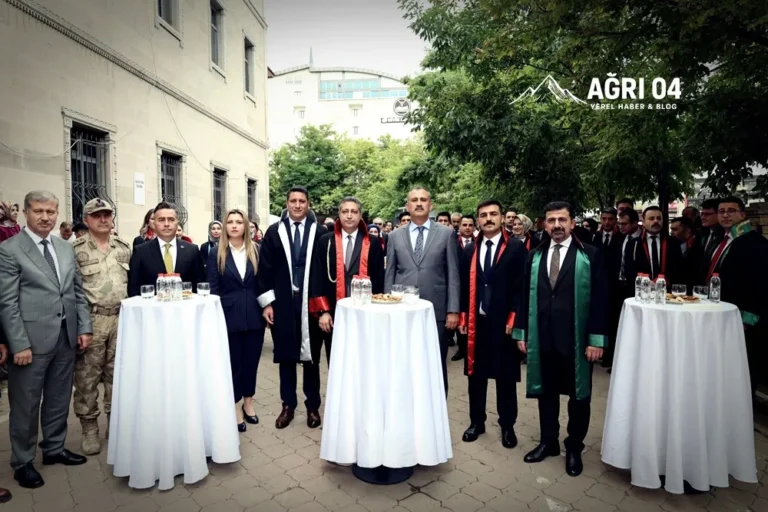 Ağrı’da Yeni Adli Yıl Törenle Başladı: Adalete Güven Vurgusu