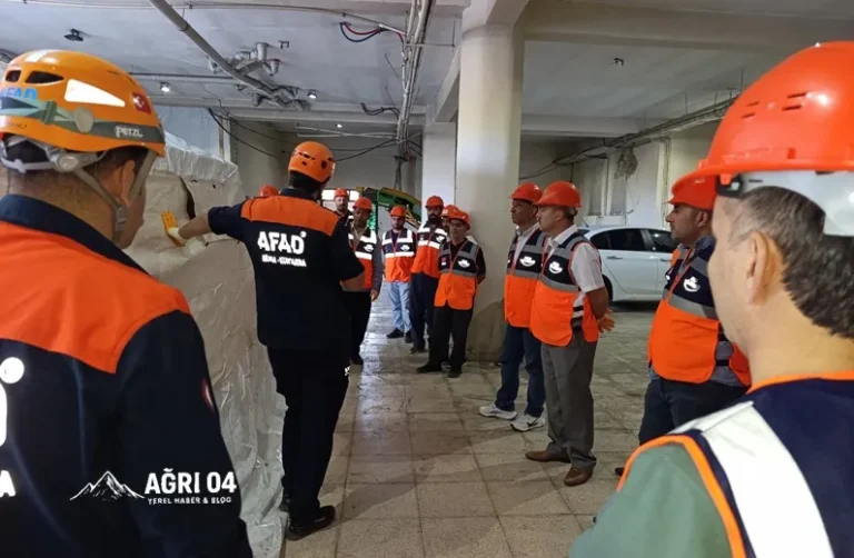 Ağrı’da Olası Afetlere Karşı Hayati Adım: Ekipler Sahada