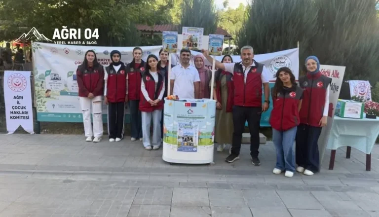 Ağrı’da Çocuklar İklim ve Dijital Gelecek İçin Sahada