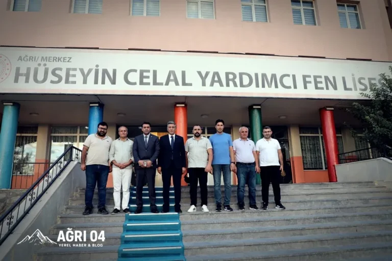 Ağrı’da Fen Lisesinde Yeni Dönem Mesaisi: Pansiyonlar İncendi