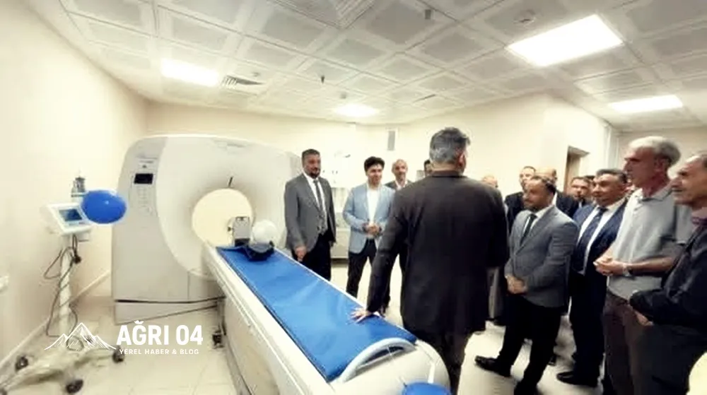 Diyadin Devlet Hastanesine Yeni BT Cihazı