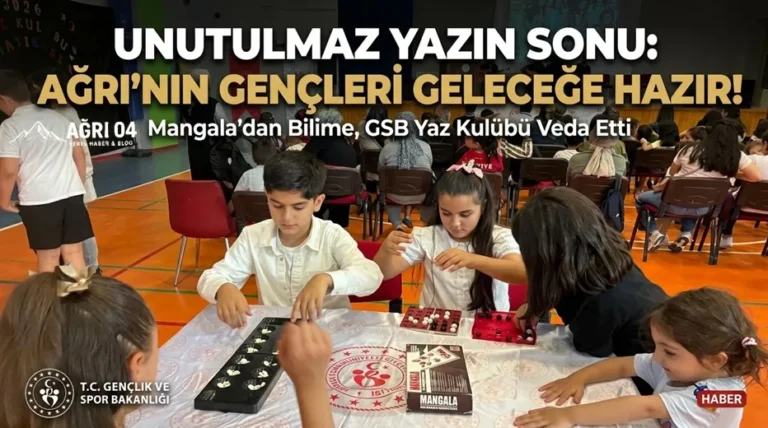 Ağrı’da Gençlerin Unutulmaz Yazı: Geleceğe İlham Veren Veda