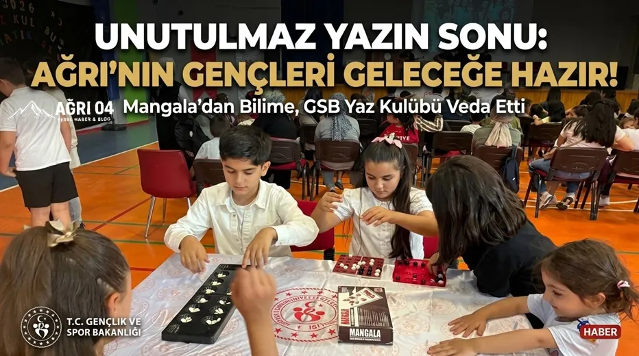 Ağrı’da Gençlerin Unutulmaz Yazı: Geleceğe İlham Veren Veda