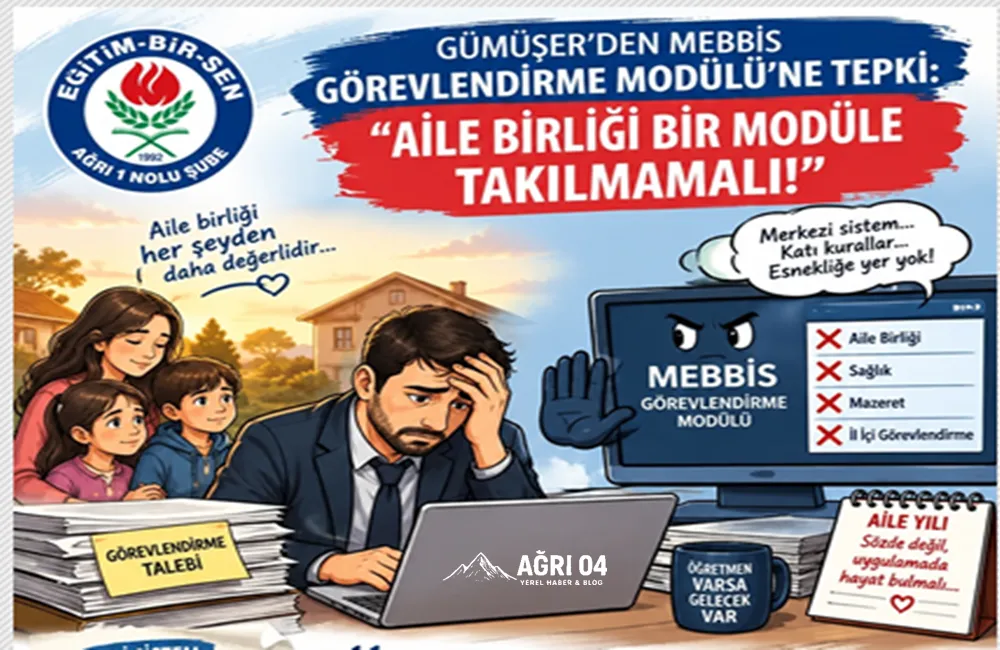 Ağrı’da Öğretmenlerin Aile Çığlığı: Modül Değil İnsan Kazansın