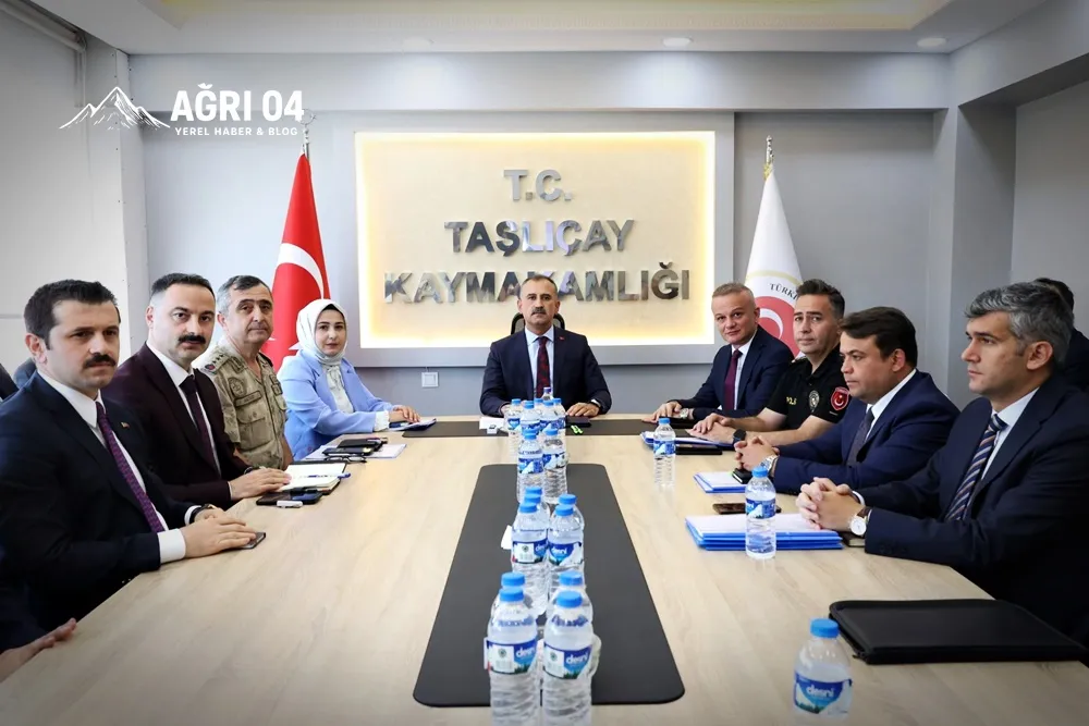 Ağrı’da Huzur Mesaisi: Taşlıçay’da Kritik Asayiş Zirvesi!