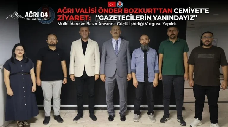 Ağrı’da Geleceğe Dokunan Buluşma: Vali Bozkurt AÇGC’de!