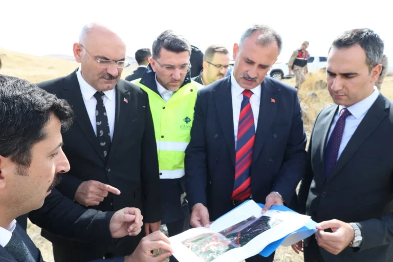 Ağrı’da Dev Çevre Projesi İçin Sahada Yer Seçimi Başladı