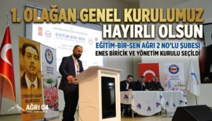 Ağrı’da Sendikal Mücadelede Tarihi Adım: 1. Genel Kurul
