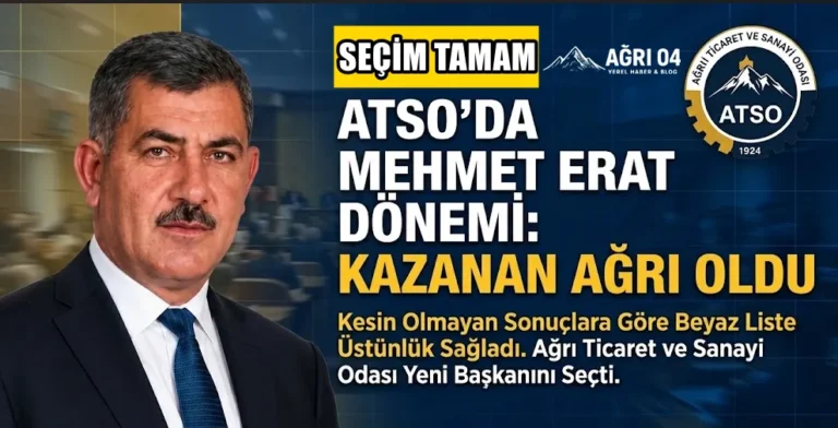 ATSO’da Mehmet Erat Dönemi: Sandıktan Beyaz Liste Çıktı
