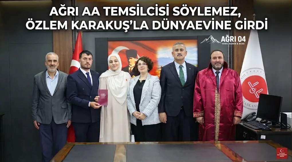 Ağrı’da Gazeteci Abdullah Söylemez’in Mutlu Günü!