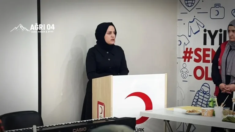 Ağrı’da Sanat İyilikle Buluştu: Kızılay’dan Dev Destek