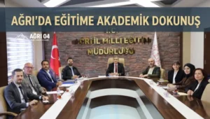 Ağrı’da Eğitime Akademik Dokunuş: Doktora Mezunları Sahada!