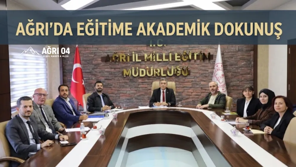 Ağrı’da Eğitime Akademik Dokunuş: Doktora Mezunları Sahada!