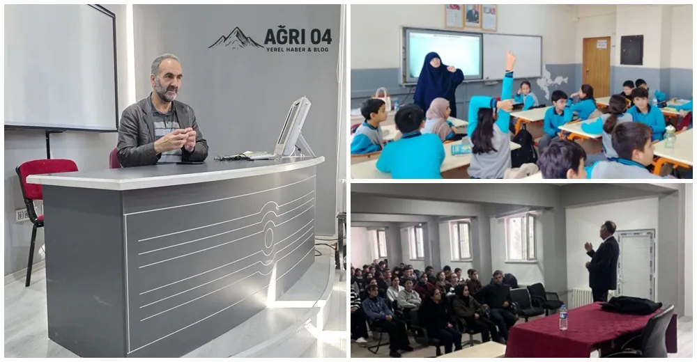 Ağrı’da Gençlere Yönelik Kapsamlı Değerler Eğitimi Konferansları Sürüyor