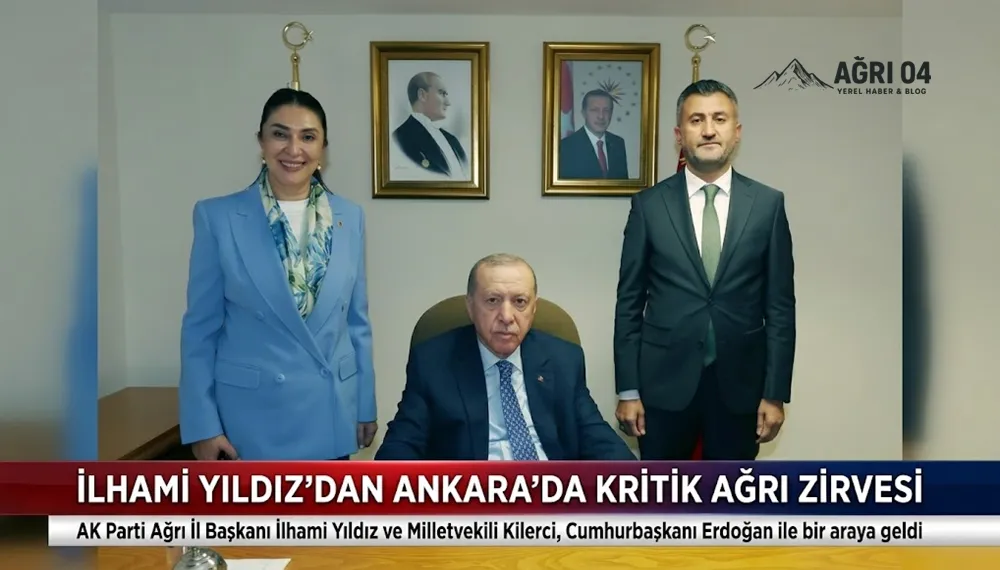 Ağrı İçin Kritik Zirve: İlhami Yıldız Başkentte Sahada